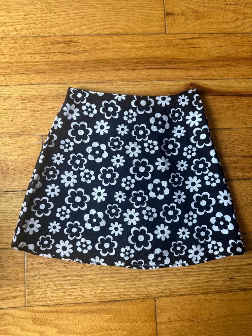 70s Style Flower Skirt